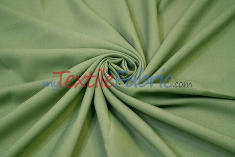 Visa Polyester Poplin Fabric - Solid, 58/60" Width (1 Yard)