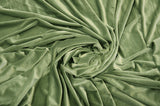Stretch Velvet Spandex Fabric - Solid, 58" Width (1 Yard)