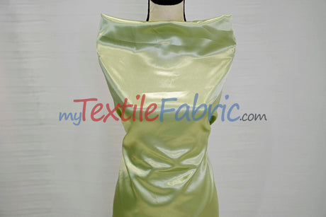 Charmeuse Satin Polyester Fabric - Solid, 58/60" Width, Multiple Colors (1 Yard)