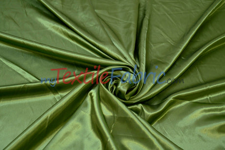 Charmeuse Satin Polyester Fabric - Solid, 58/60" Width, Multiple Colors (1 Yard)