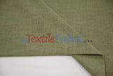 Luxe Linen Fabric Polyester-Linen Blend Fabric - 60" Wide, Upholstery, Apparel, Tablecloth (1 Yard)