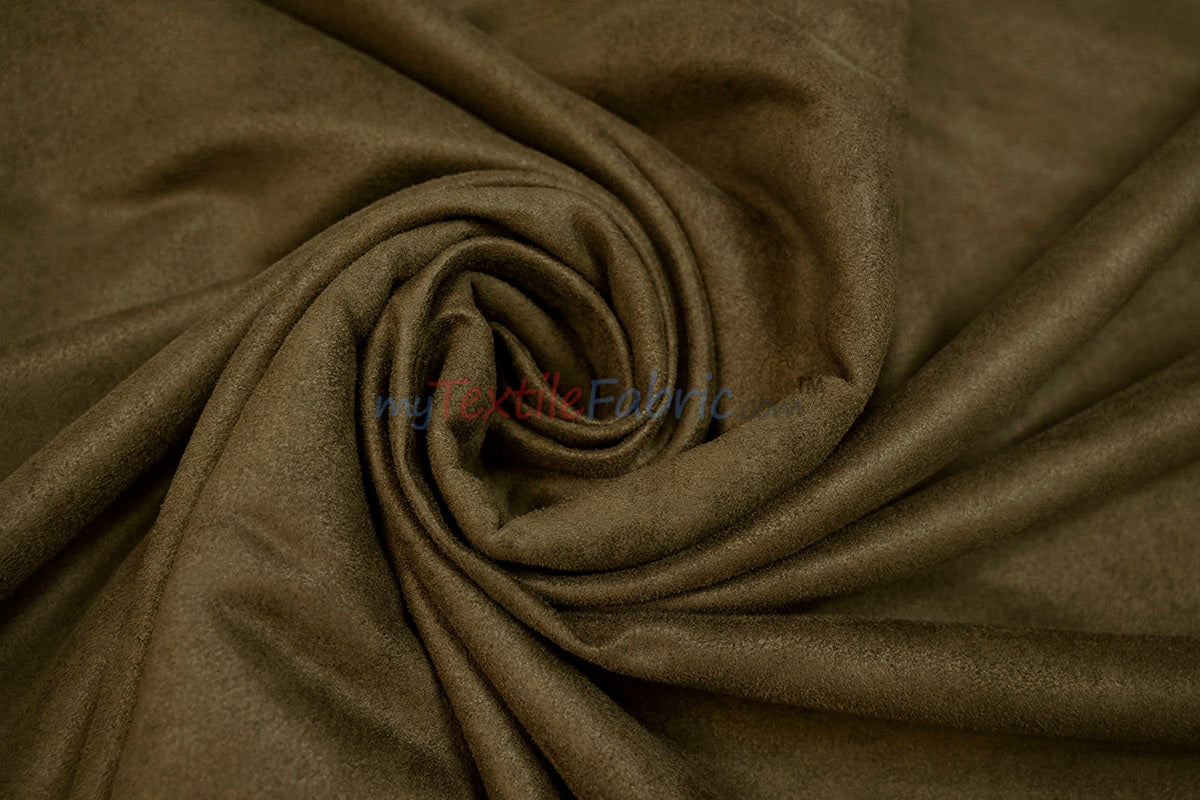 Microsuede Faux Suede Fabric - 40 Colors, 60" Width (Continuous Yards)