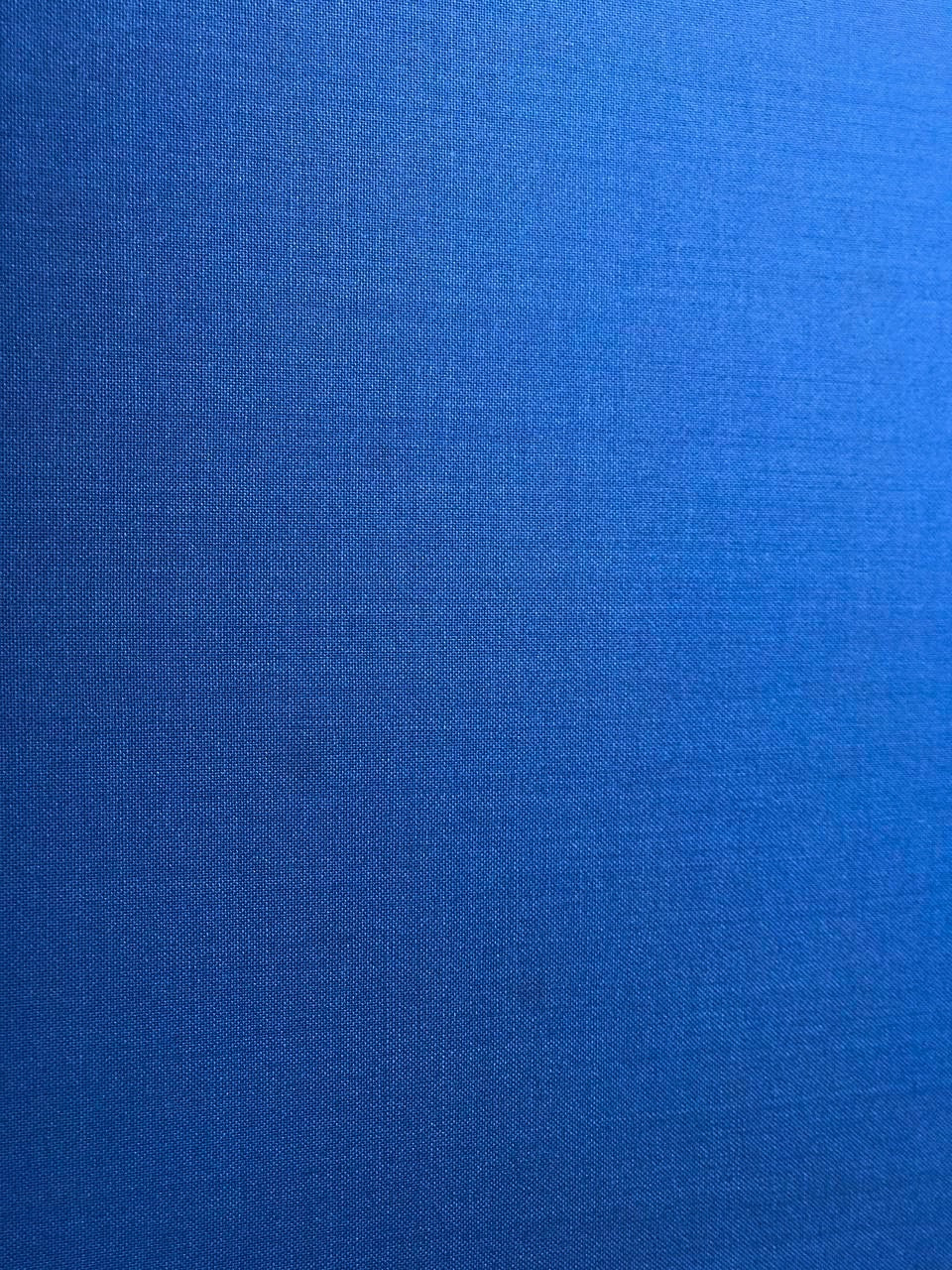 Blue Wool Blend Fabric
