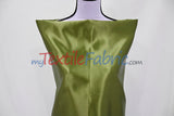 Bridal Satin Polyester Fabric - Shiny Solid, 58/60" Width, Multiple Colors (Yards, Bolts, Sample Swatches)