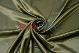 Charmeuse Satin Polyester Fabric - Solid, 58/60" Width, Multiple Colors (1 Yard)