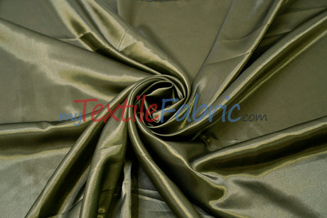 Charmeuse Satin Polyester Fabric - Solid, 58/60" Width, Multiple Colors (1 Yard)