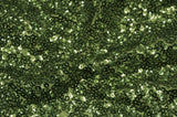 Gatsby Sequins Polyester Fabric - 6Mm Flat Sewn Sequins On Mesh, 52" Width, Multiple Colors (1 Yard)
