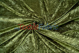 Panne Velvet Polyester Fabric - Crush Panne Velour, Solid, 58/60" Width (1 Yard)