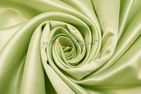 Lamour Satin Polyester Matte Satin Fabric - Multiple Colors, 58/60" Width (1 Yard)