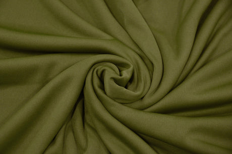 Interlock 70 Denier Polyester Fabric - Solid White, Ivory, Black, 58/60" Width (1 Yard)