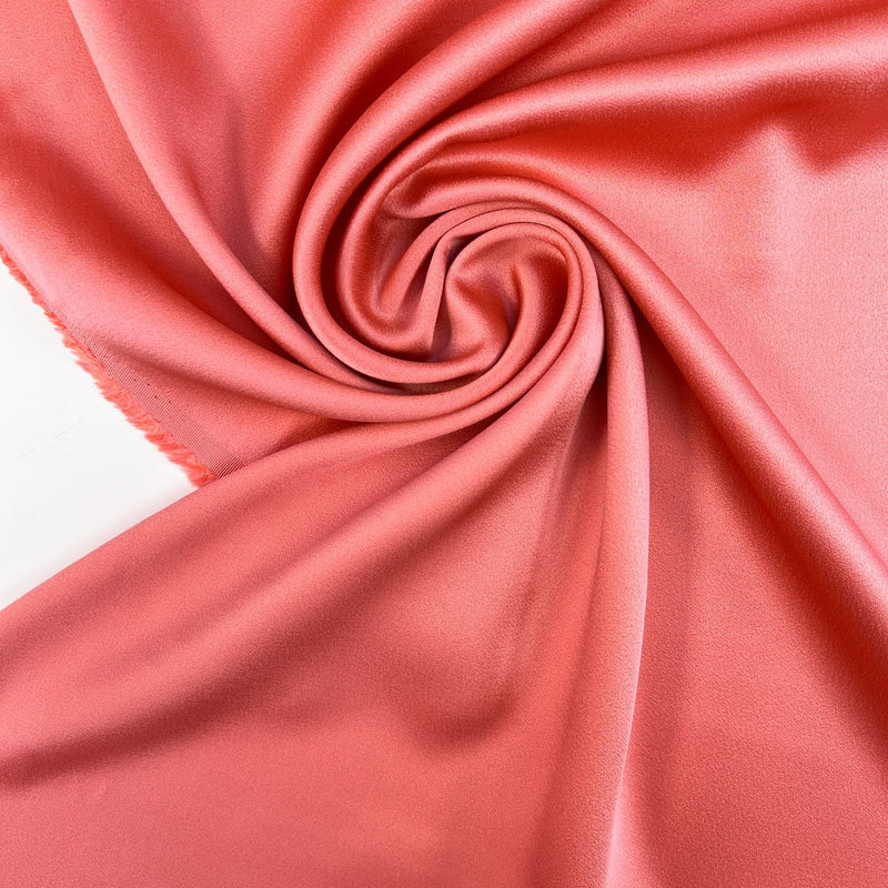 Viscose Satin Fabric Pink