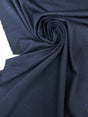 Viscose Blend Knit Checked Blue-Black