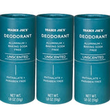 Trader Joe’s Unscented Deodorant - Backing Soda Free | 1.8 Oz