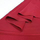 Round Polyester Tablecloth 108" Apple Red