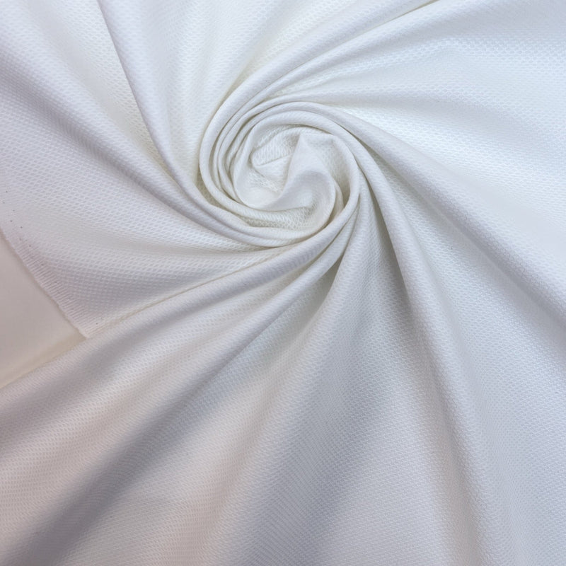 Cotton Jacquard Fabric White Shades
