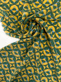 Silk Crepe Multicolour Printed Fabric