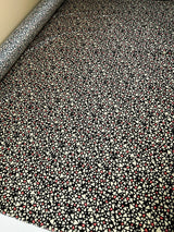 Printed Polyester Twill Beige Pink