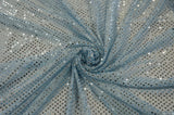 Confetti Dot Sequins Polyester Fabric - 3Mm Sequins, 45" Width (1 Yard)