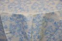 Ben Toile Polyester Fabric - French Toile Print, 58/60" Width, 4 Colors (1 Yard)