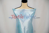 Bridal Satin Polyester Fabric - Shiny Solid, 58/60" Width, Multiple Colors (Yards, Bolts, Sample Swatches)
