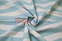 10 Oz 100% Cotton Canvas 2" Stripe Fabric - Multiple Colors, 60" Wide (1 Yard)