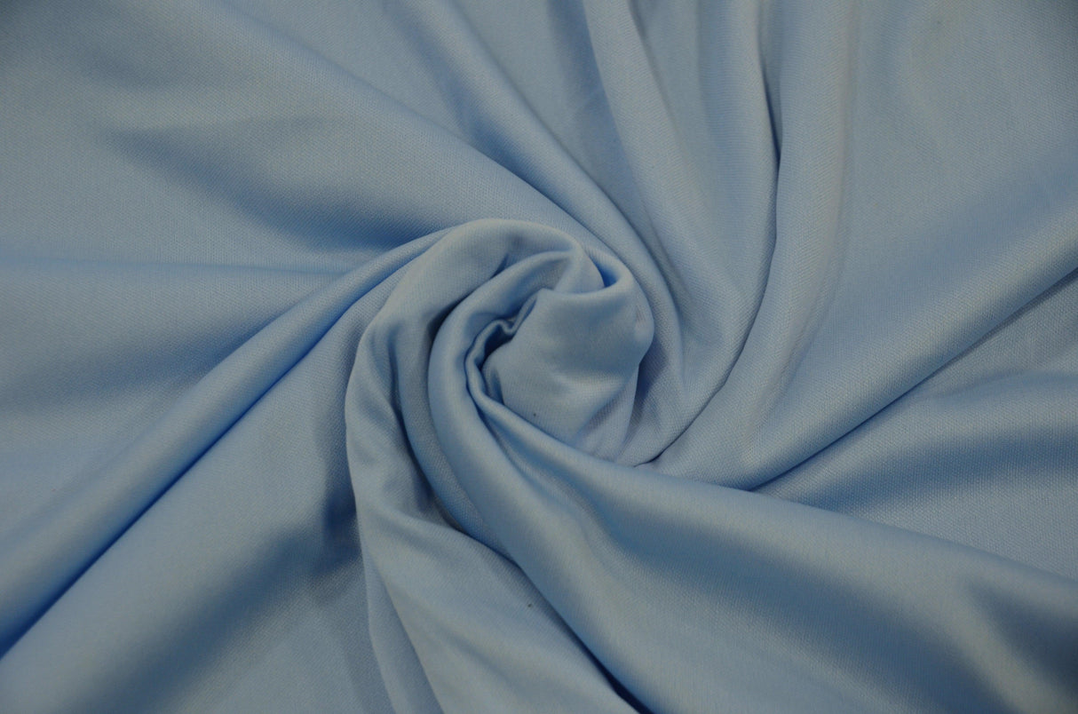 Interlock 70 Denier Polyester Fabric - Solid White, Ivory, Black, 58/60" Width (1 Yard)