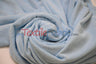 Microfiber Towel Fabric - 80% Polyester 20% Polyamide, Ultra-Soft, Absorbent, White, Baby Blue, 60" Width (By The Yard)