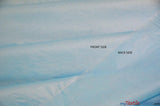 Non Woven Polypropylene Fabric - White, Blue, 60" Wide (1 Yard)