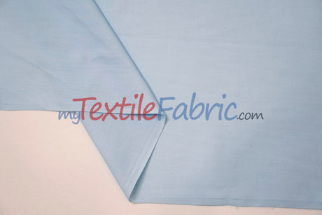 Polyester Cotton Broadcloth Fabric - Solid Colors, 58/60" Width (1 Yard)