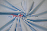 Polyester Cotton Broadcloth Fabric - Solid Colors, 58/60" Width (1 Yard)
