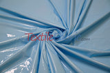 Shiny Stretch Patent Vinyl Fabric - 94% Polyester, 6% Spandex, Glossy Finish, 55" Width (1 Yard)