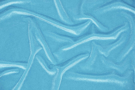 Stretch Velvet Spandex Fabric - Solid, 58" Width (1 Yard)