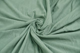100% Washed Cotton Jersey Fabric - Solid, 68/70" Width (1 Yard)