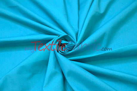 Polyester Cotton Broadcloth Fabric - Solid Colors, 58/60" Width (1 Yard)