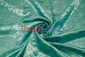 Satin Jacquard Satin Flower Brocade Polyester Fabric - Tone On Tone Floral Brocade, 60" Wide (65 Yards)