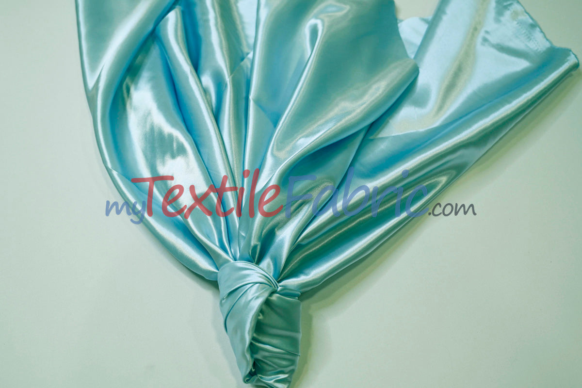 Stretch Charmeuse Satin Fabric - 96% Polyester 4% Spandex, Solid, 58/60" Width (Yards, Bolts, Sample Swatches)