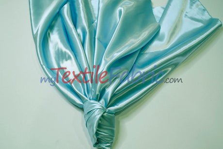 Stretch Charmeuse Satin Fabric - 96% Polyester 4% Spandex, Solid, 58/60" Width (Yards, Bolts, Sample Swatches)