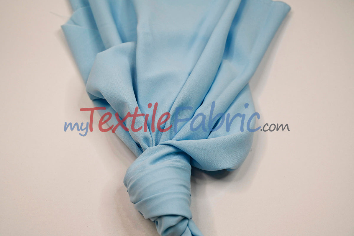 Extra Wide Polyester Fabric - Solid, 124" Width (1 Yard)