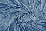 Stretch Velvet Spandex Fabric - Solid, 58" Width (1 Yard)