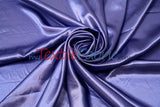 Charmeuse Satin Polyester Fabric - Solid, 58/60" Width, Multiple Colors (1 Yard)