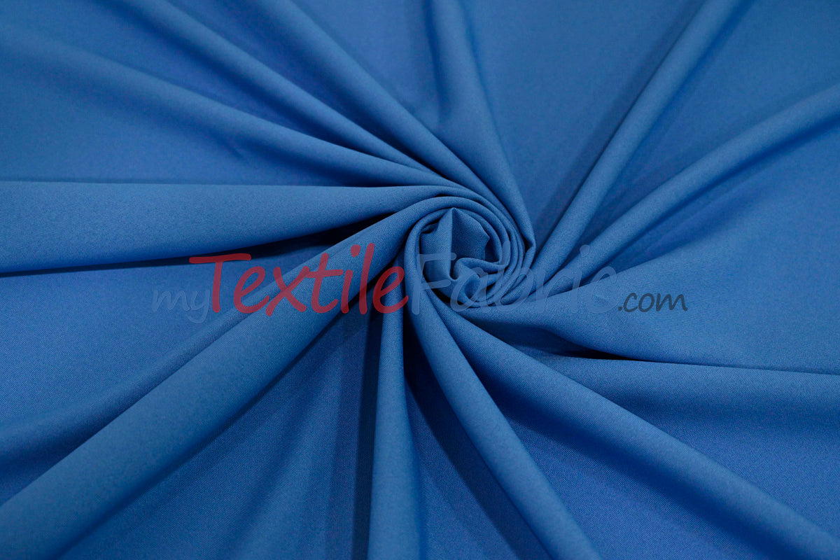 Visa Polyester Poplin Fabric - Solid, 58/60" Width (1 Yard)