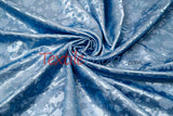 Satin Jacquard Satin Flower Brocade Polyester Fabric - Tone On Tone Floral Brocade, 60" Wide (65 Yards)