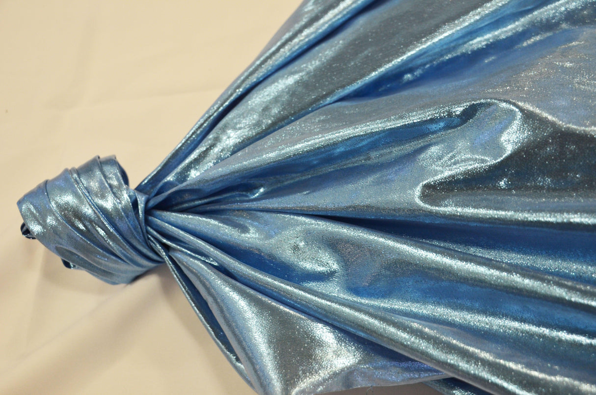 Tissue Lame Nylon Metallic Fabric - Solid Sheen, 44/45" Width (1 Yard)