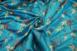 Oriental Bamboo Brocade Polyester Fabric - Bamboo Jacquard, 45" Width (1 Yard)