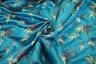 Oriental Bamboo Brocade Polyester Fabric - Bamboo Jacquard, 45" Width (1 Yard)