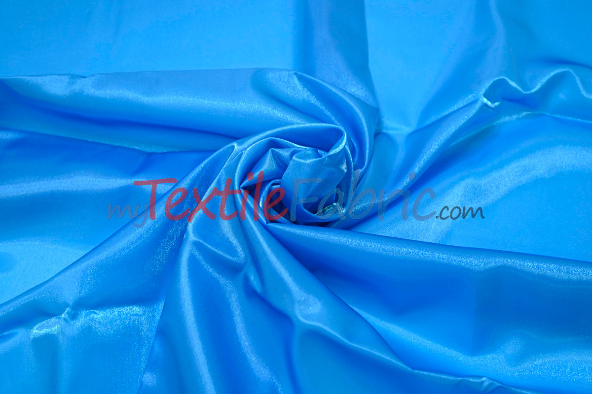 Crystal Satin Polyester Fabric - Shimmering Satin Finish, 45" Width, Multiple Colors (1 Yard)