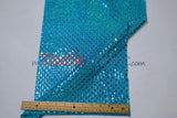 Holographic Shimmer Sequins Fabric - Lightweight Flowy Holographic Sequins, 45" Width (1 Yard)