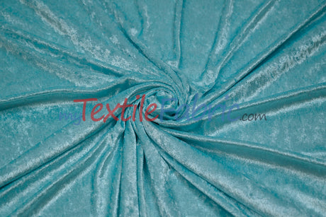 Panne Velvet Polyester Fabric - Crush Panne Velour, Solid, 58/60" Width (1 Yard)