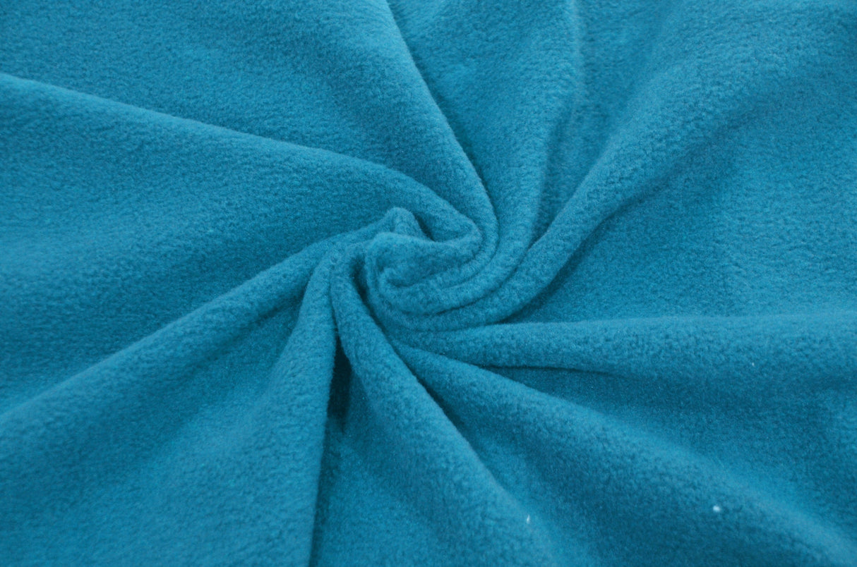 Polar Fleece Polyester Fabric - Anti Pill, Solid, 58/60" Width (1 Yard)