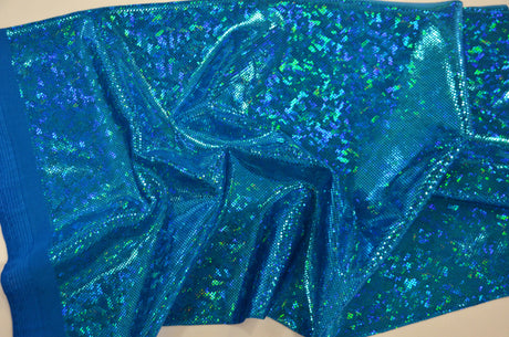 Shattered Hologram Spandex Fabric - Multiple Colors, 58/60" Width (1 Yard)